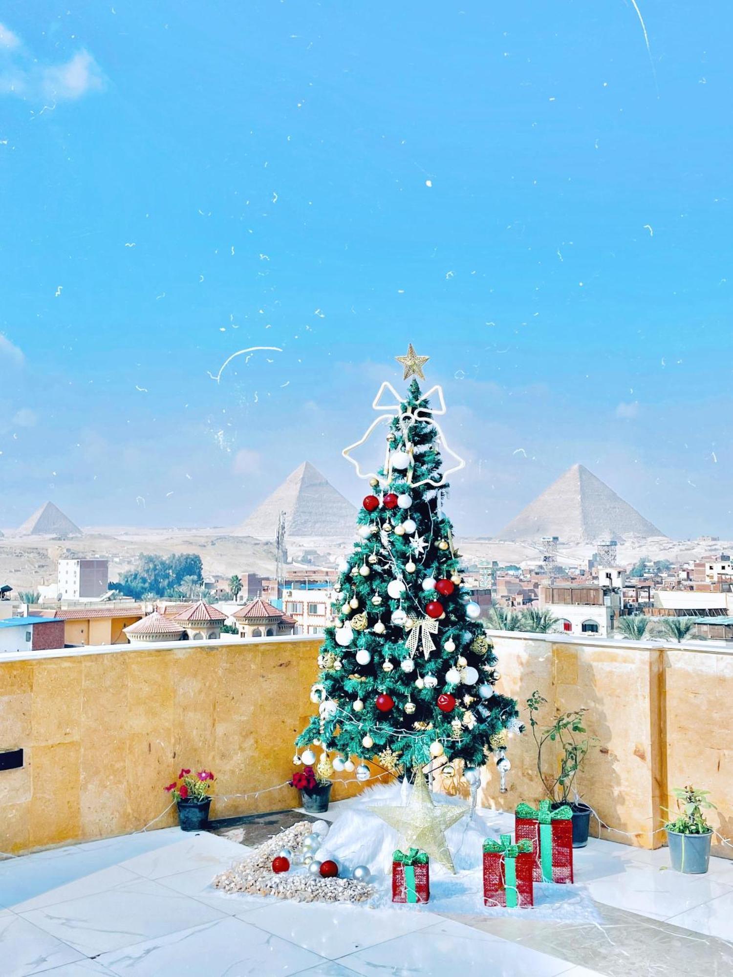 Kafret el-Gabal Palm Pyramids View Hotel מראה חיצוני תמונה