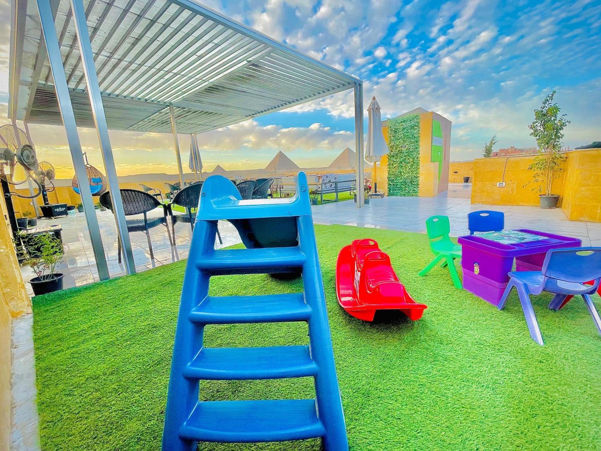 Kafret el-Gabal Palm Pyramids View Hotel מראה חיצוני תמונה
