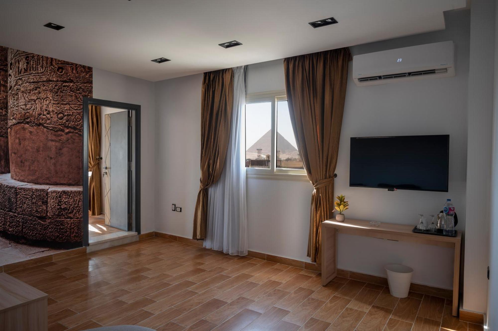 Kafret el-Gabal Palm Pyramids View Hotel מראה חיצוני תמונה