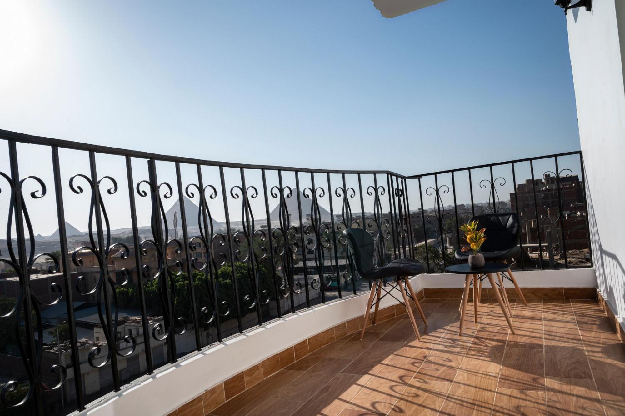 Kafret el-Gabal Palm Pyramids View Hotel חדר תמונה